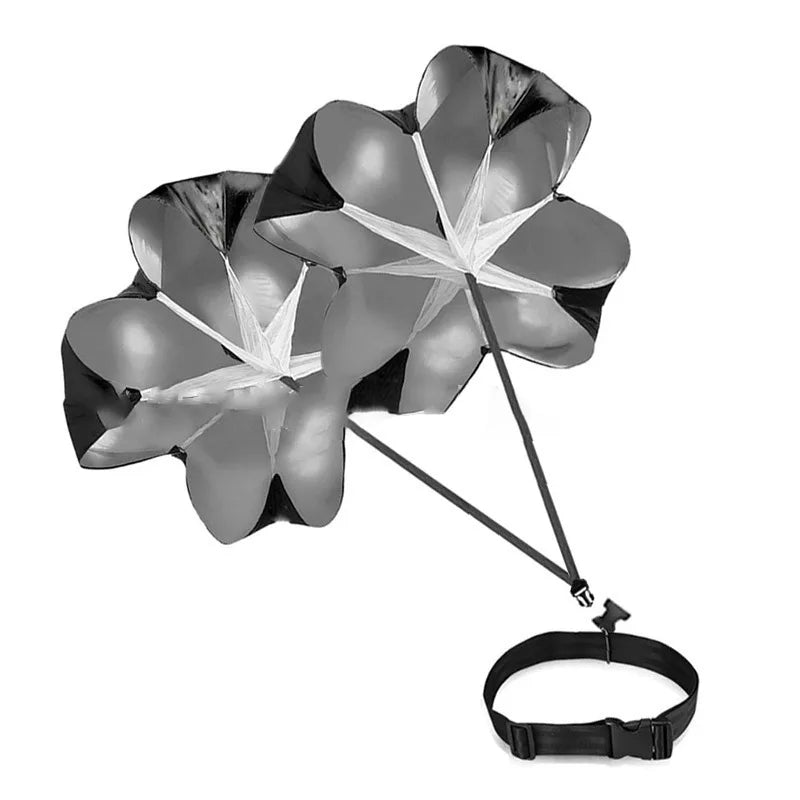 adjustable speed parachute training chute