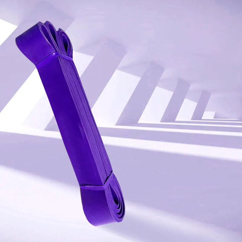 Latex resistance band for fitness workouts and pull-ups"