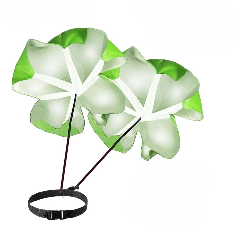 adjustable speed parachute training chute