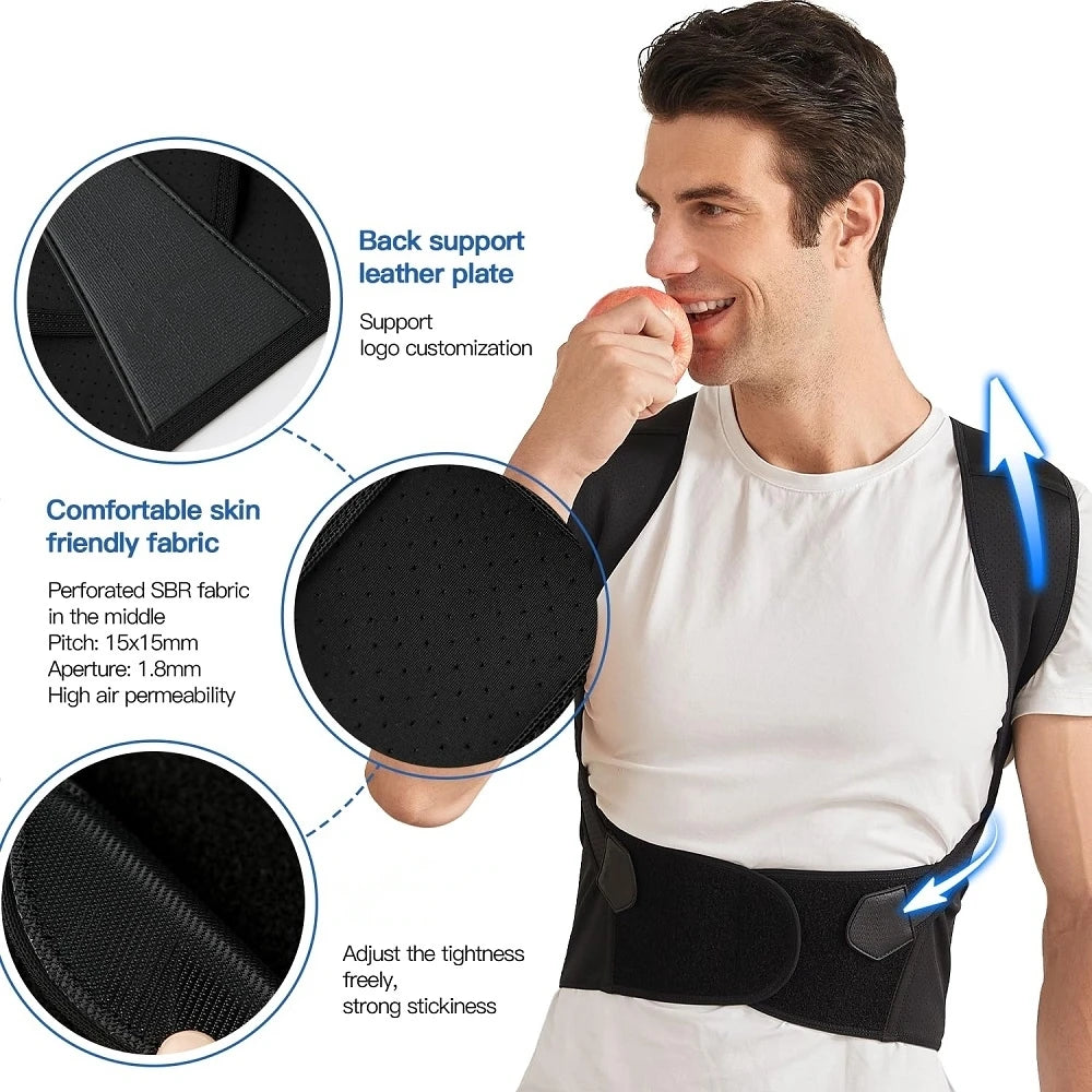 Back Brace Posture Corrector for Men and Women
