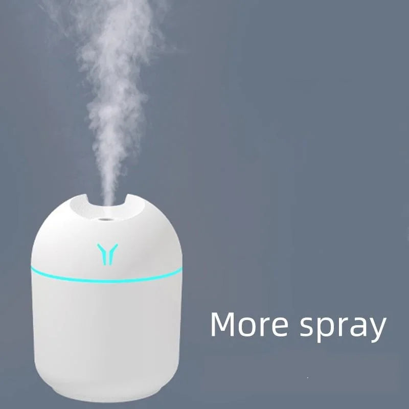 Mini LED Air Humidifier Aroma Oil Diffuser