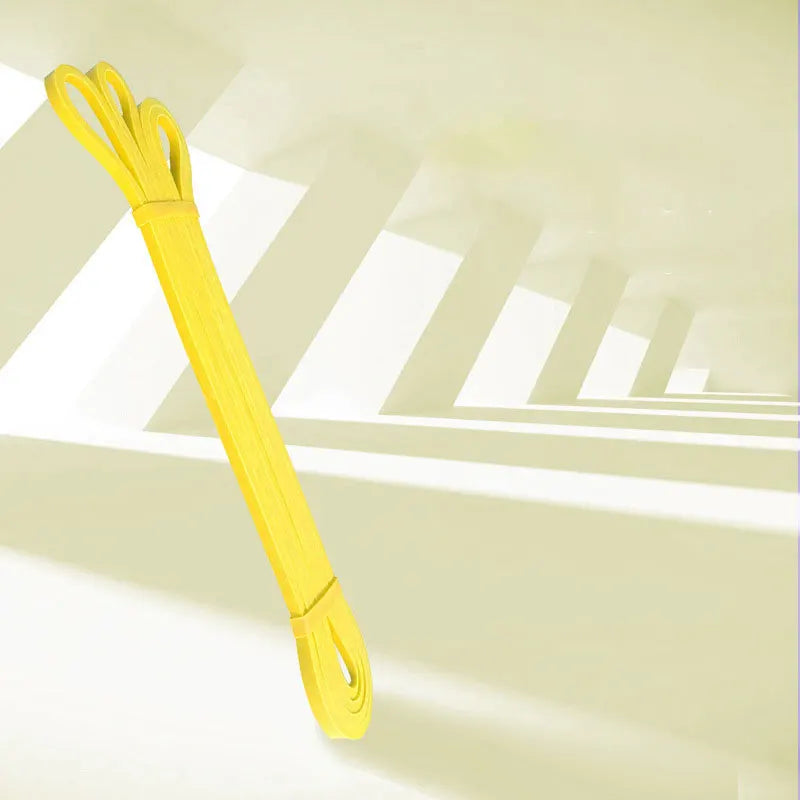 Latex resistance band for fitness workouts and pull-ups"