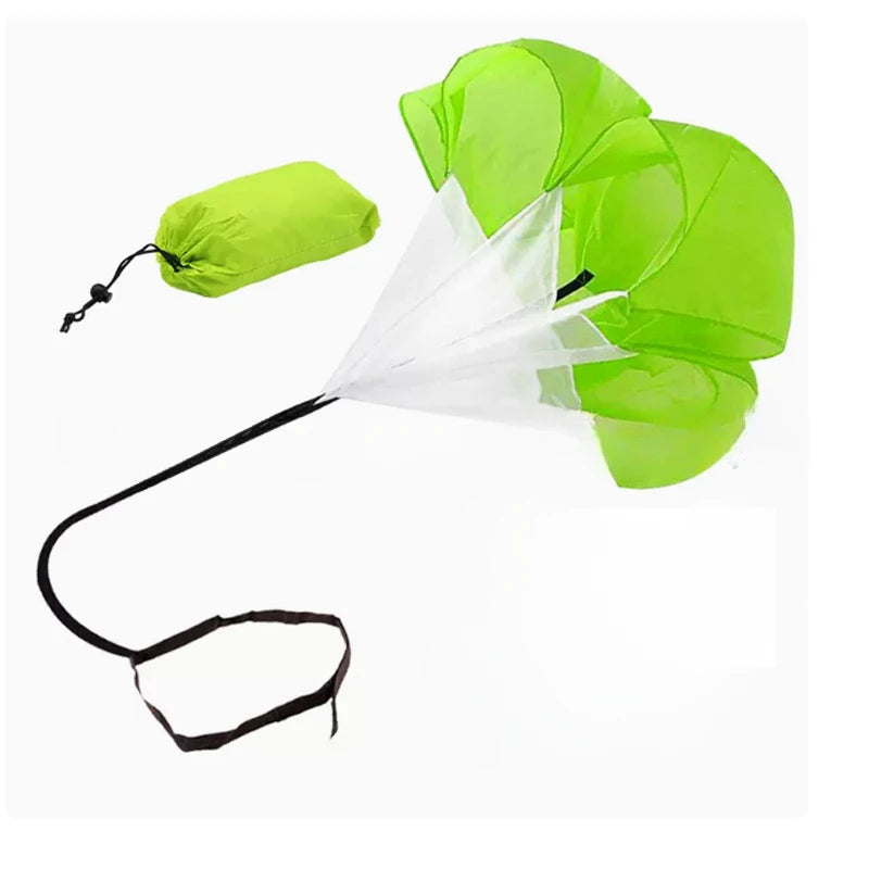 adjustable speed parachute training chute