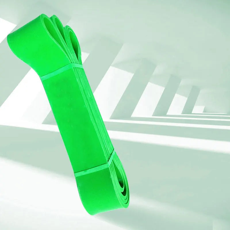 Latex resistance band for fitness workouts and pull-ups"