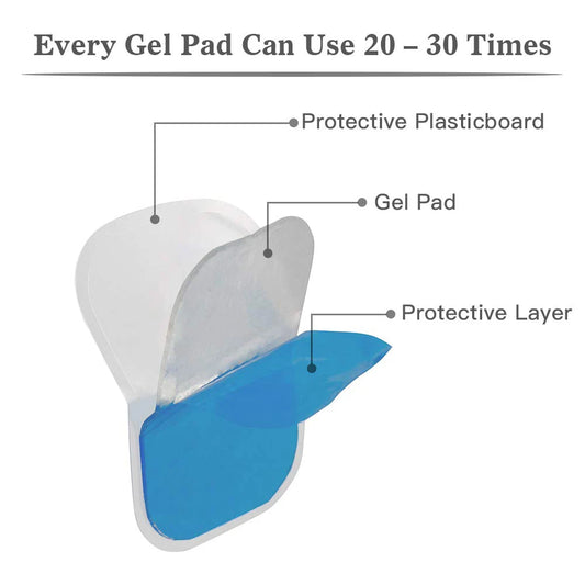 50pcs EMS gel replacement pads set