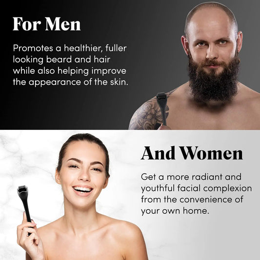 Derma Roller for Facial and Body Hair