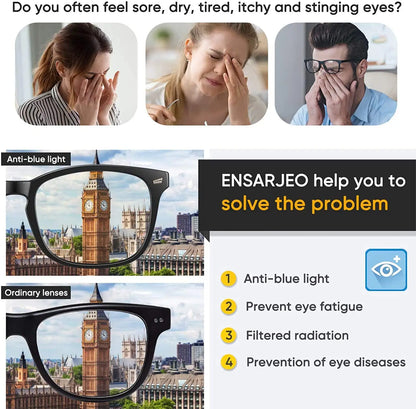 anti blue ray glasses for computer use
