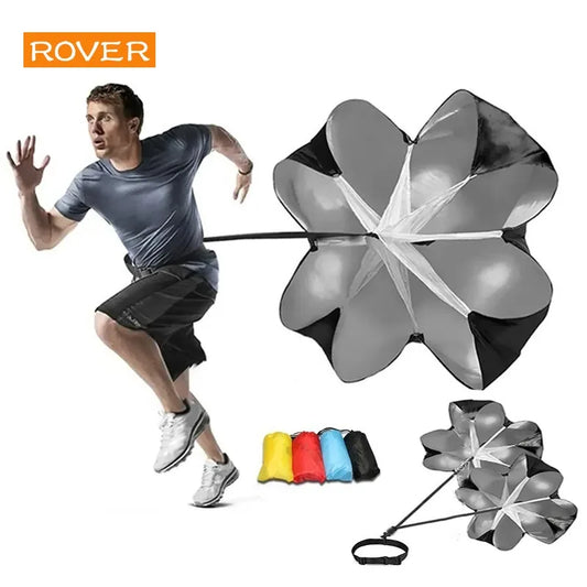 adjustable speed parachute training chute