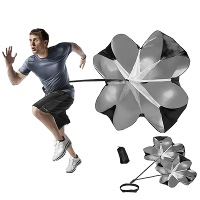 adjustable speed parachute training chute