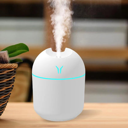 Mini LED Air Humidifier Aroma Oil Diffuser