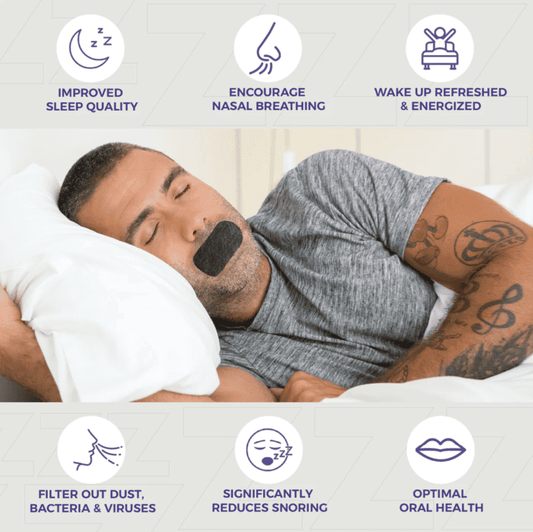 mouth tape for sleep & nasal breathing